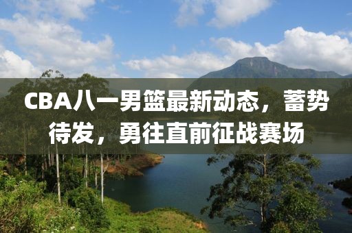 CBA八一男籃最新動(dòng)態(tài)，蓄勢(shì)待發(fā)，勇往直前征戰(zhàn)賽場(chǎng)