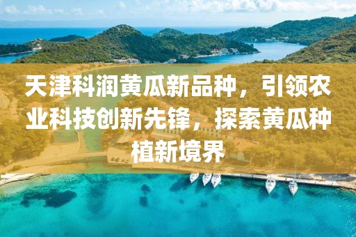 天津科潤黃瓜新品種，引領農(nóng)業(yè)科技創(chuàng)新先鋒，探索黃瓜種植新境界