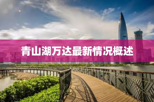 青山湖萬達(dá)最新情況概述