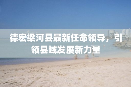 德宏梁河縣最新任命領(lǐng)導(dǎo)，引領(lǐng)縣域發(fā)展新力量