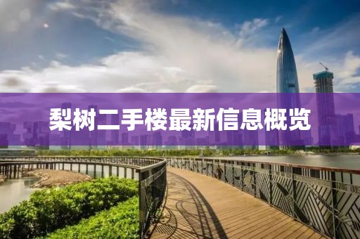 梨樹二手樓最新信息概覽