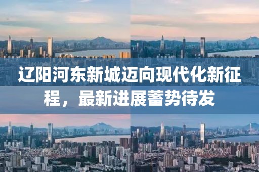 遼陽河?xùn)|新城邁向現(xiàn)代化新征程，最新進(jìn)展蓄勢待發(fā)