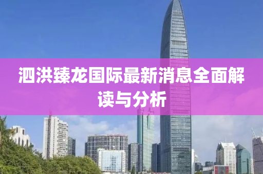 泗洪臻龍國(guó)際最新消息全面解讀與分析