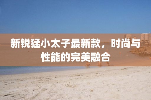 新銳猛小太子最新款，時尚與性能的完美融合