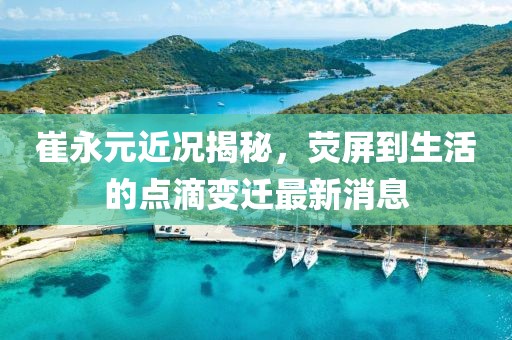 崔永元近況揭秘，熒屏到生活的點滴變遷最新消息