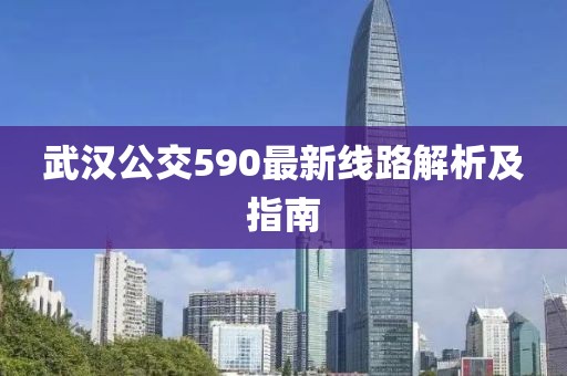 武漢公交590最新線路解析及指南