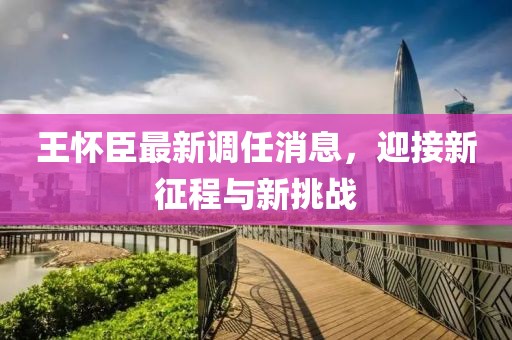 王懷臣最新調(diào)任消息，迎接新征程與新挑戰(zhàn)
