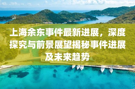 上海余東事件最新進(jìn)展，深度探究與前景展望揭秘事件進(jìn)展及未來趨勢