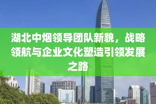 湖北中煙領(lǐng)導(dǎo)團(tuán)隊(duì)新貌，戰(zhàn)略領(lǐng)航與企業(yè)文化塑造引領(lǐng)發(fā)展之路