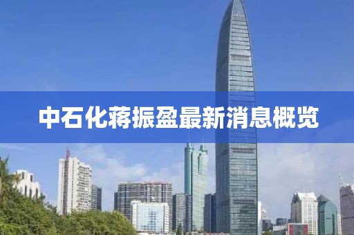 中石化蔣振盈最新消息概覽