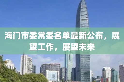 海門市委常委名單最新公布，展望工作，展望未來