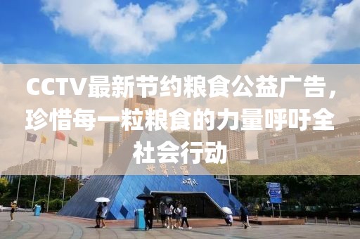 CCTV最新節(jié)約糧食公益廣告，珍惜每一粒糧食的力量呼吁全社會(huì)行動(dòng)
