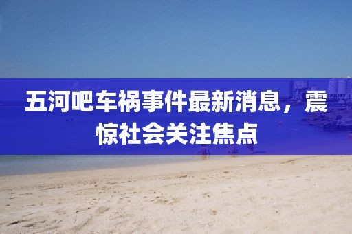 五河吧車禍?zhǔn)录钚孪?，震驚社會(huì)關(guān)注焦點(diǎn)
