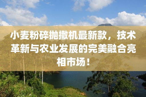小麥粉碎拋撒機(jī)最新款，技術(shù)革新與農(nóng)業(yè)發(fā)展的完美融合亮相市場(chǎng)！