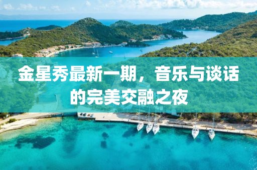 金星秀最新一期，音樂與談話的完美交融之夜