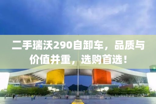 二手瑞沃290自卸車，品質與價值并重，選購首選！