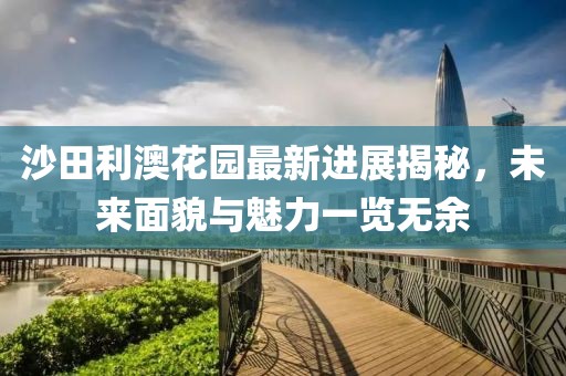 沙田利澳花園最新進展揭秘，未來面貌與魅力一覽無余