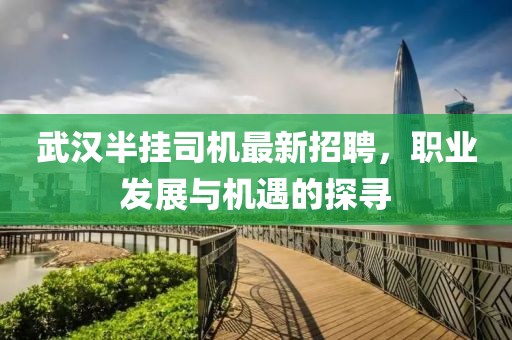 武漢半掛司機(jī)最新招聘，職業(yè)發(fā)展與機(jī)遇的探尋