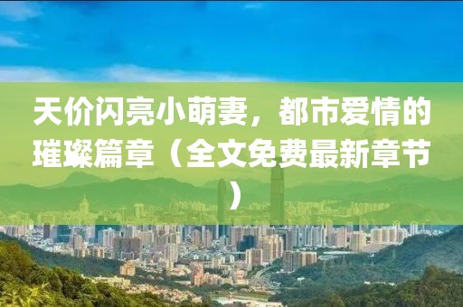 天價閃亮小萌妻，都市愛情的璀璨篇章（全文免費最新章節(jié)）
