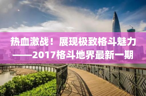 熱血激戰(zhàn)！展現(xiàn)極致格斗魅力——2017格斗地界最新一期