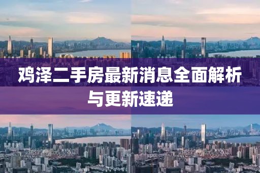 雞澤二手房最新消息全面解析與更新速遞