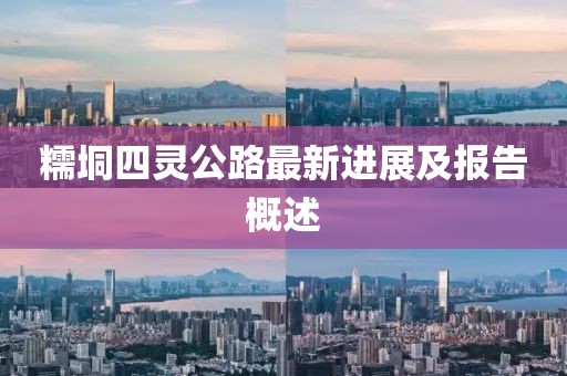 糯垌四靈公路最新進展及報告概述