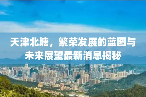天津北塘，繁榮發(fā)展的藍圖與未來展望最新消息揭秘