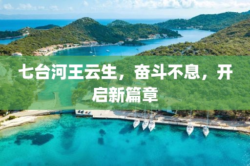 七臺河王云生，奮斗不息，開啟新篇章