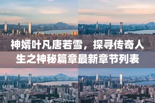 神婿葉凡唐若雪，探尋傳奇人生之神秘篇章最新章節(jié)列表