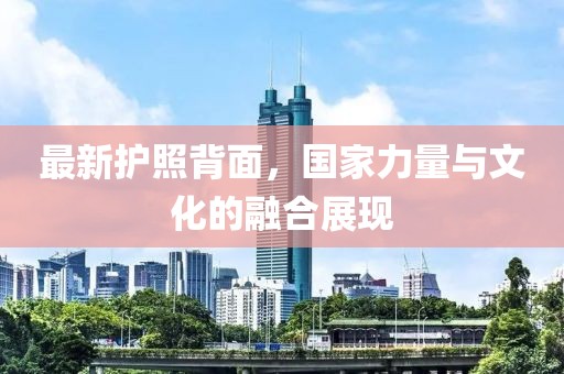 最新護(hù)照背面，國家力量與文化的融合展現(xiàn)