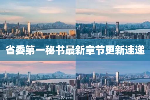 省委第一秘書最新章節(jié)更新速遞