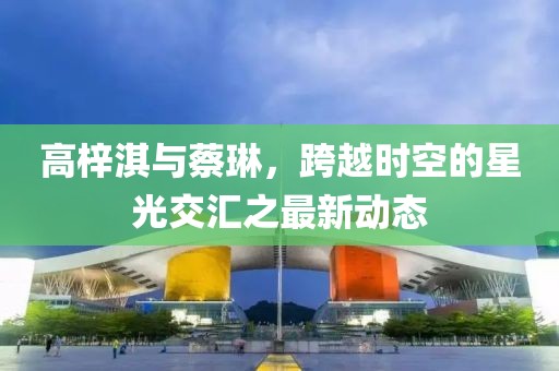 高梓淇與蔡琳，跨越時空的星光交匯之最新動態(tài)