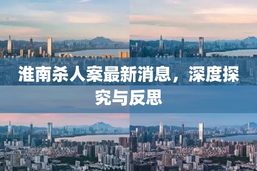 淮南殺人案最新消息，深度探究與反思