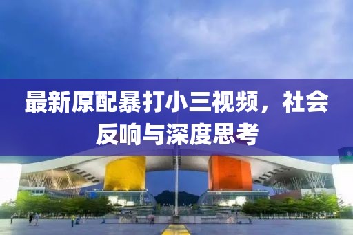 最新原配暴打小三視頻，社會(huì)反響與深度思考