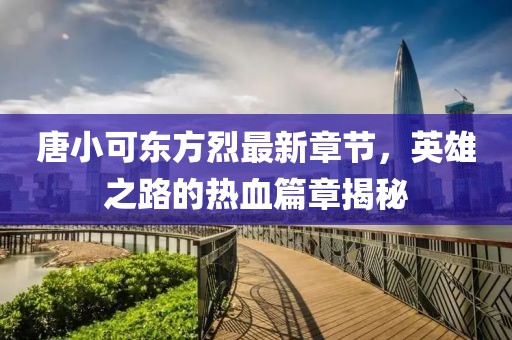 唐小可東方烈最新章節(jié)，英雄之路的熱血篇章揭秘