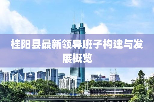 桂陽縣最新領導班子構建與發(fā)展概覽