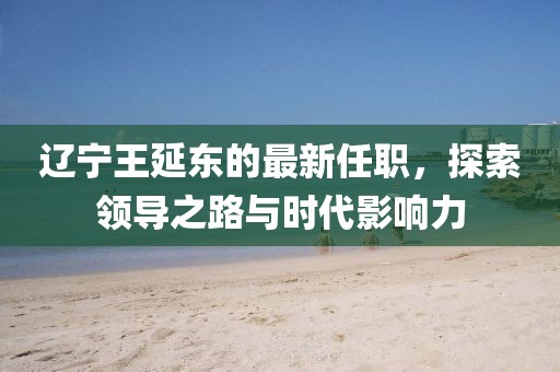遼寧王延?xùn)|的最新任職，探索領(lǐng)導(dǎo)之路與時(shí)代影響力