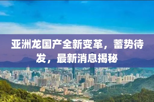亞洲龍國產(chǎn)全新變革，蓄勢待發(fā)，最新消息揭秘