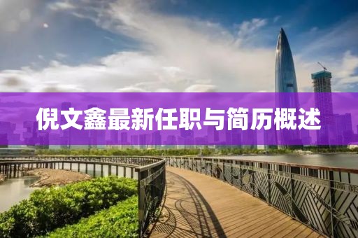 倪文鑫最新任職與簡(jiǎn)歷概述