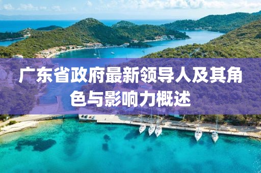 廣東省政府最新領(lǐng)導(dǎo)人及其角色與影響力概述