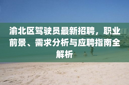 渝北區(qū)駕駛員最新招聘，職業(yè)前景、需求分析與應(yīng)聘指南全解析