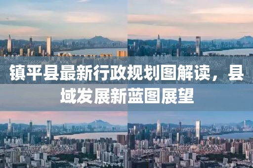 鎮(zhèn)平縣最新行政規(guī)劃圖解讀，縣域發(fā)展新藍圖展望