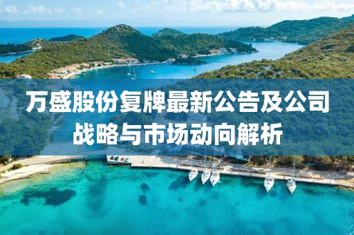 萬(wàn)盛股份復(fù)牌最新公告及公司戰(zhàn)略與市場(chǎng)動(dòng)向解析
