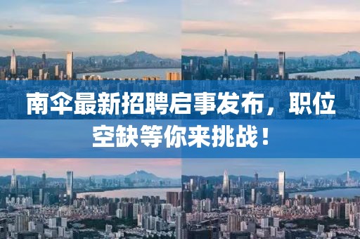 南傘最新招聘啟事發(fā)布，職位空缺等你來挑戰(zhàn)！