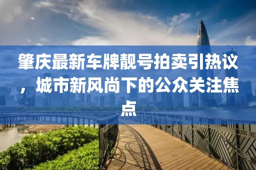 肇慶最新車(chē)牌靚號(hào)拍賣(mài)引熱議，城市新風(fēng)尚下的公眾關(guān)注焦點(diǎn)